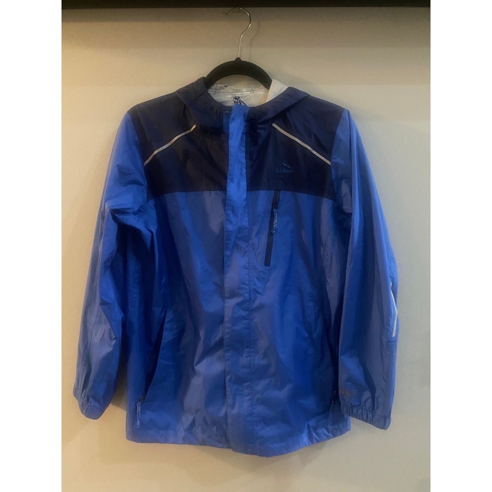 LLBEAN Blue Boys Windbreaker Jacket 18
